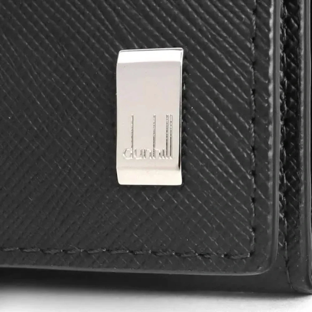 Dunhill Long Wallet Minimalist black Leather NWOT
